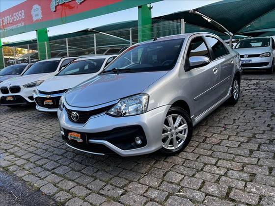 TOYOTA ETIOS 1.5 XLS SEDAN 16V FLEX 4P AUTOMÁTICO TOYOTA ETIOS 1.5 XLS SEDAN 16V FLEX 4P AUTOMÁTICO